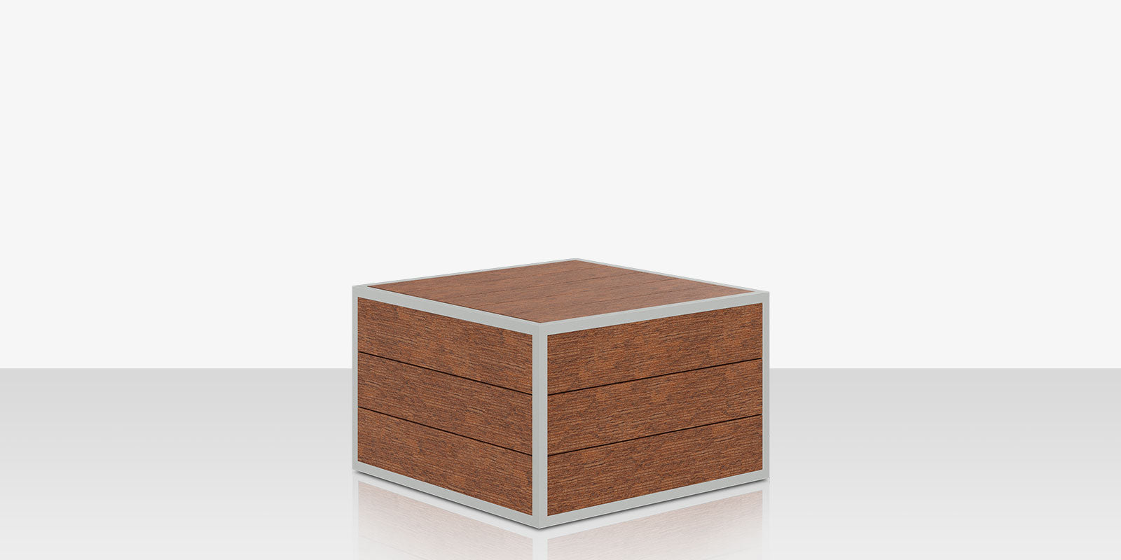 DecoScapes Mod Ottoman - Slatted