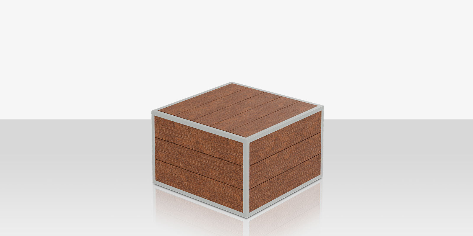 DecoScapes Mod Ottoman - Slatted
