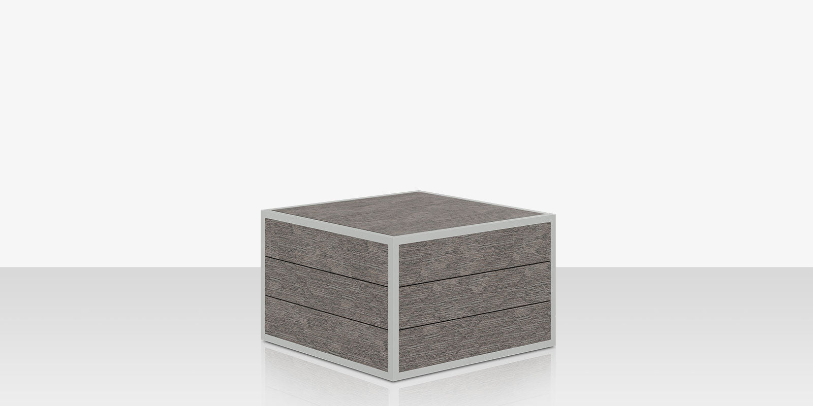DecoScapes Mod Ottoman - Slatted