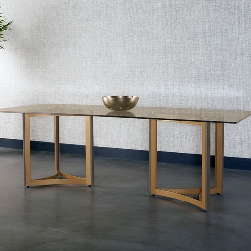 Sunpan Mendoza Dining Table Base - Set of Two
