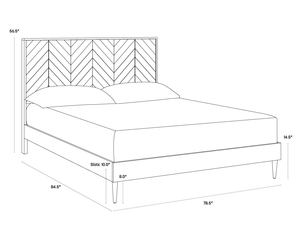 Sunpan Greyson Bed - King