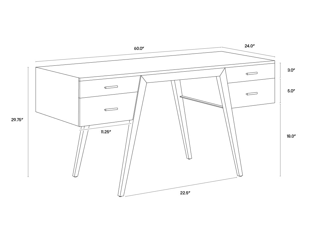 Sunpan Cole Desk