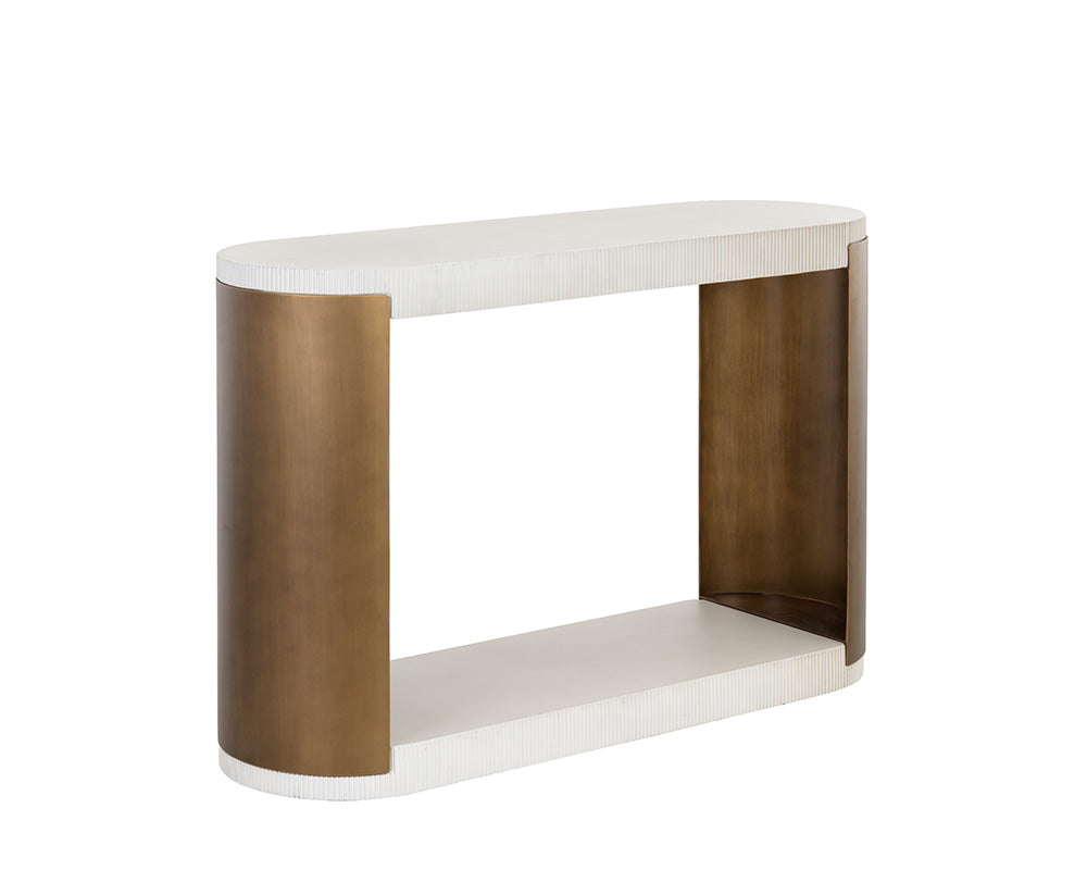 Sunpan Cavette Console Table
