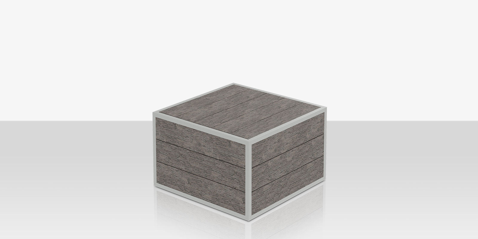 DecoScapes Mod Ottoman - Slatted