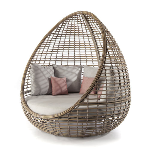 Skyline Design Faber Swivel Daybed with Sunbrella Cushions