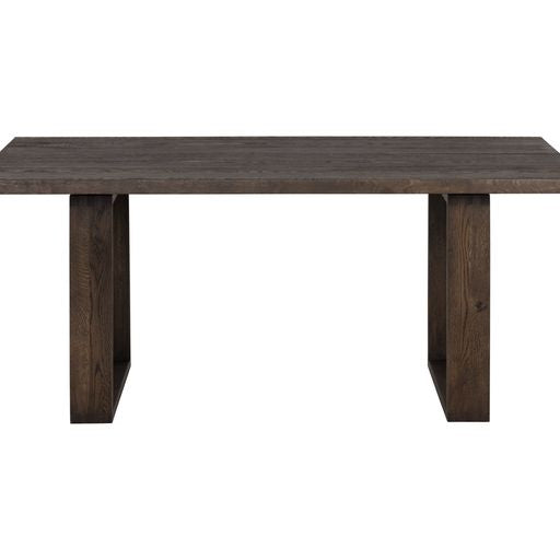 Sunpan Thanus Dining Table 72 '' Brown Oak / Light Oak