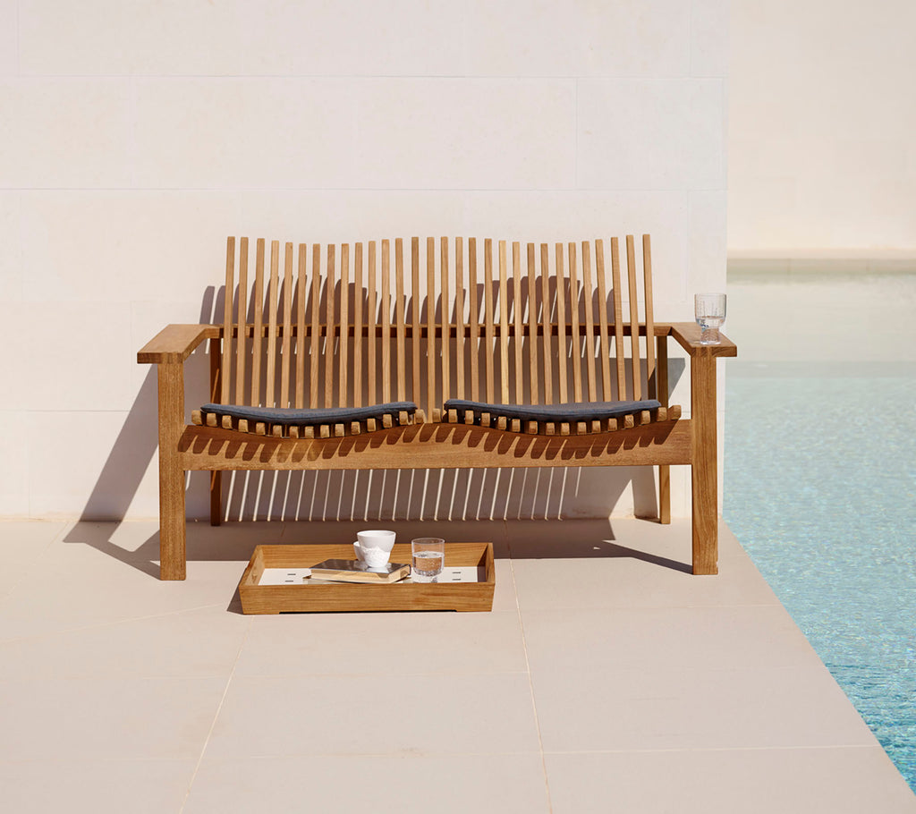 Cane-Line Amaze 2-Seater Sofa - Stackable