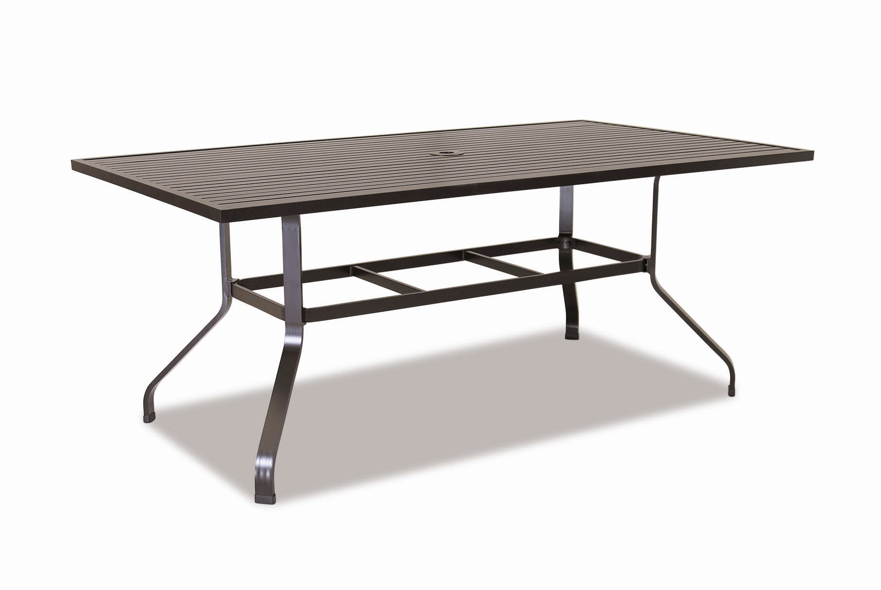 Sunset West La Jolla Aluminum 72" Rectangular Dining Table