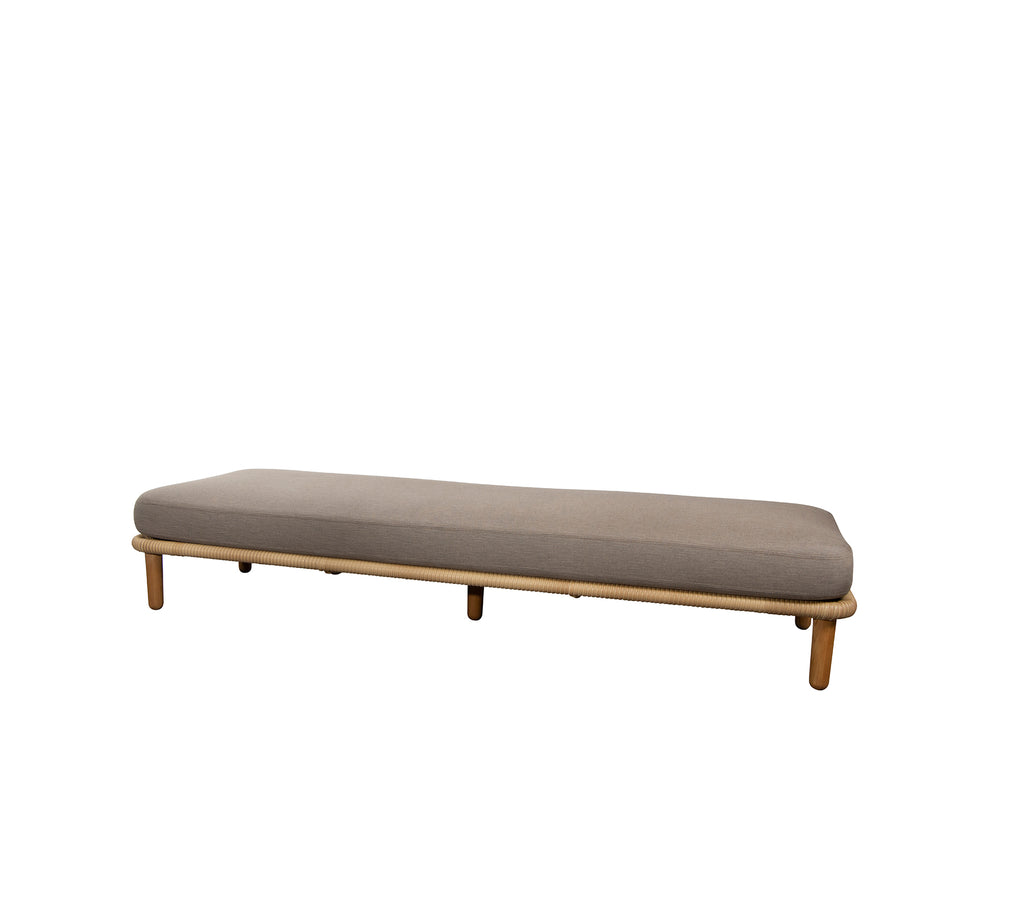 Cane-Line Arch 3-Seater Sofa Module Natural / Taupe