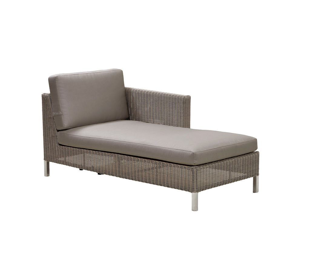 Cane-Line Connect Chaise Lounge Module Sofa Cushion Set