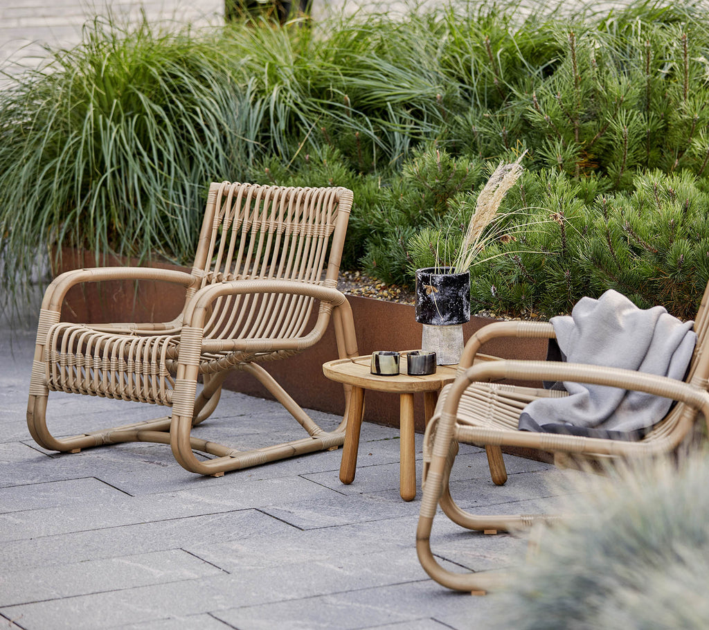 Cane-Line Curve lounge chair OUTDOOR