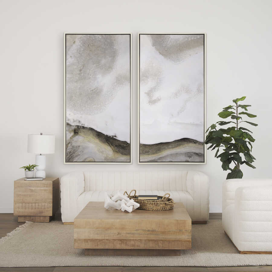 Mercana Ricciardo Cream Boucle 3-Seater Sofa