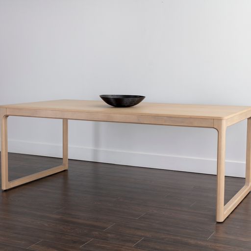 Sunpan Rivero Dining Table - Light Wash - 80''