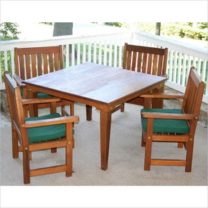 Creekvine Designs 47-Inch Cedar Get-Together Dining Set