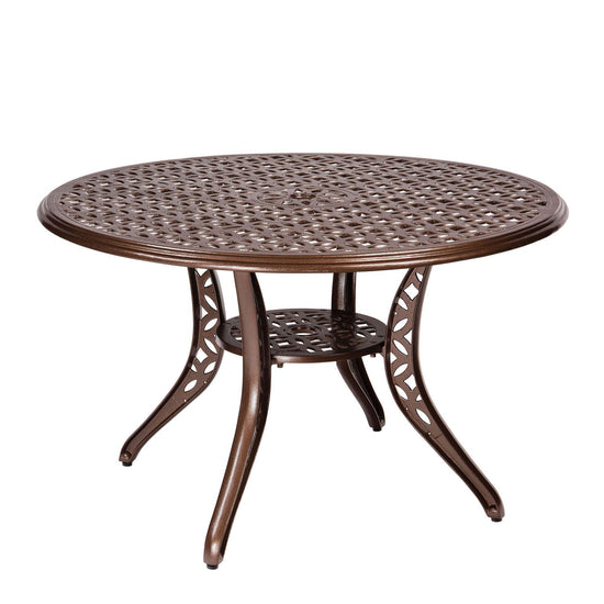 Woodard Casa Dining Umbrella Table