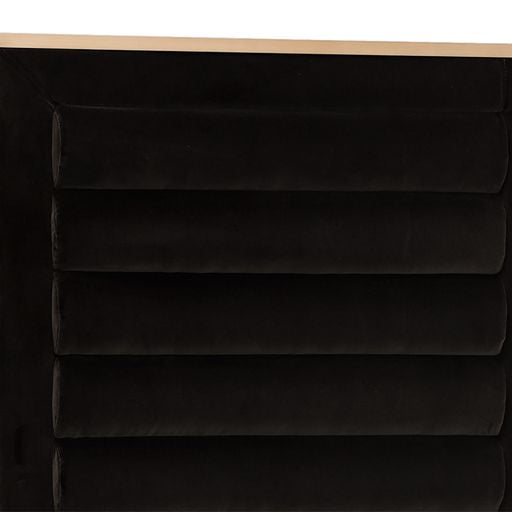 Sunpan Mabel Bed Queen in Abbington Charred Brown