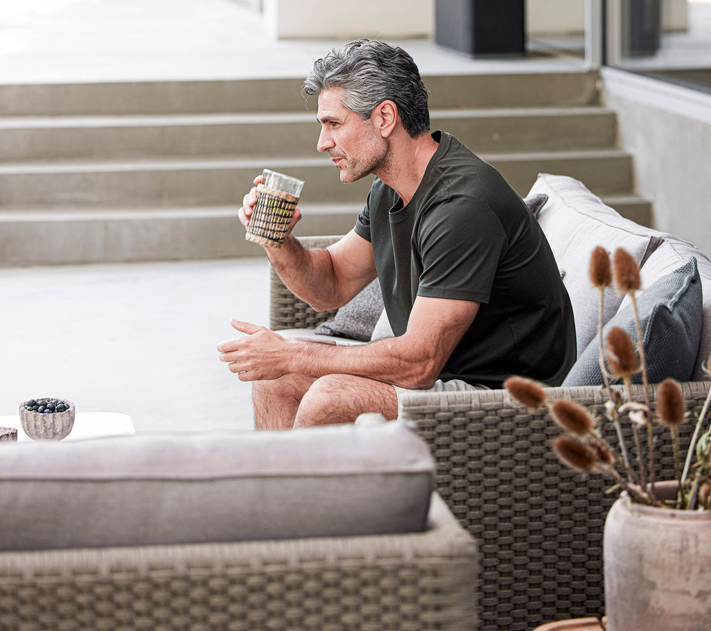 Cane-Line Diamond 2-Seater Sofa Soft Rope Incl. Cushion Set