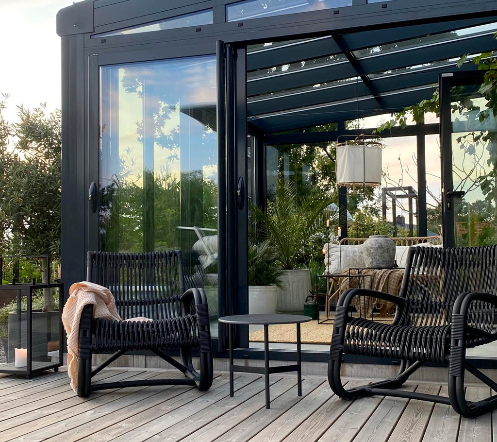 Cane-Line Curve lounge chair OUTDOOR