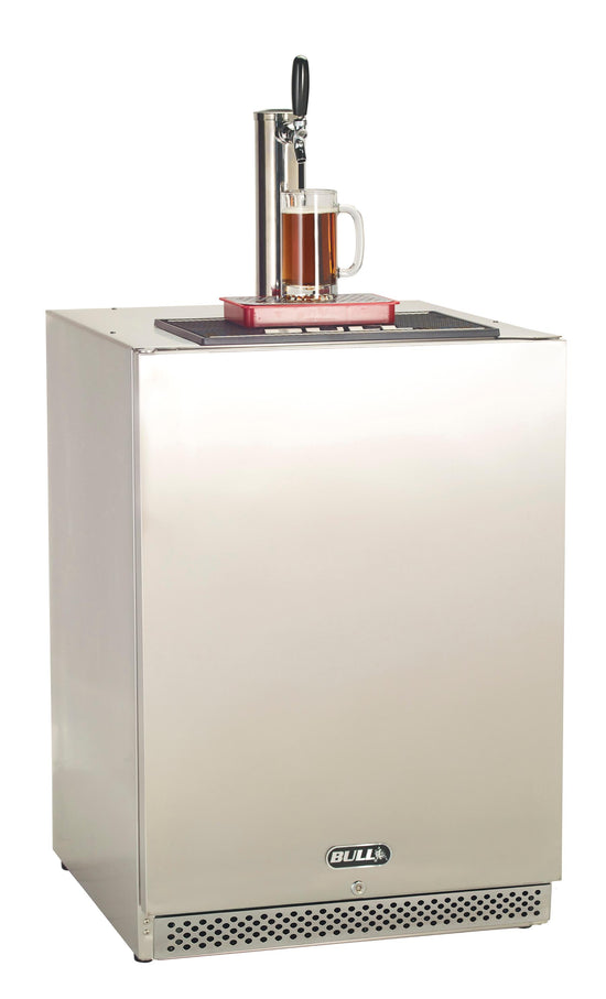 Bull BBQ Kegerator with Single Tap