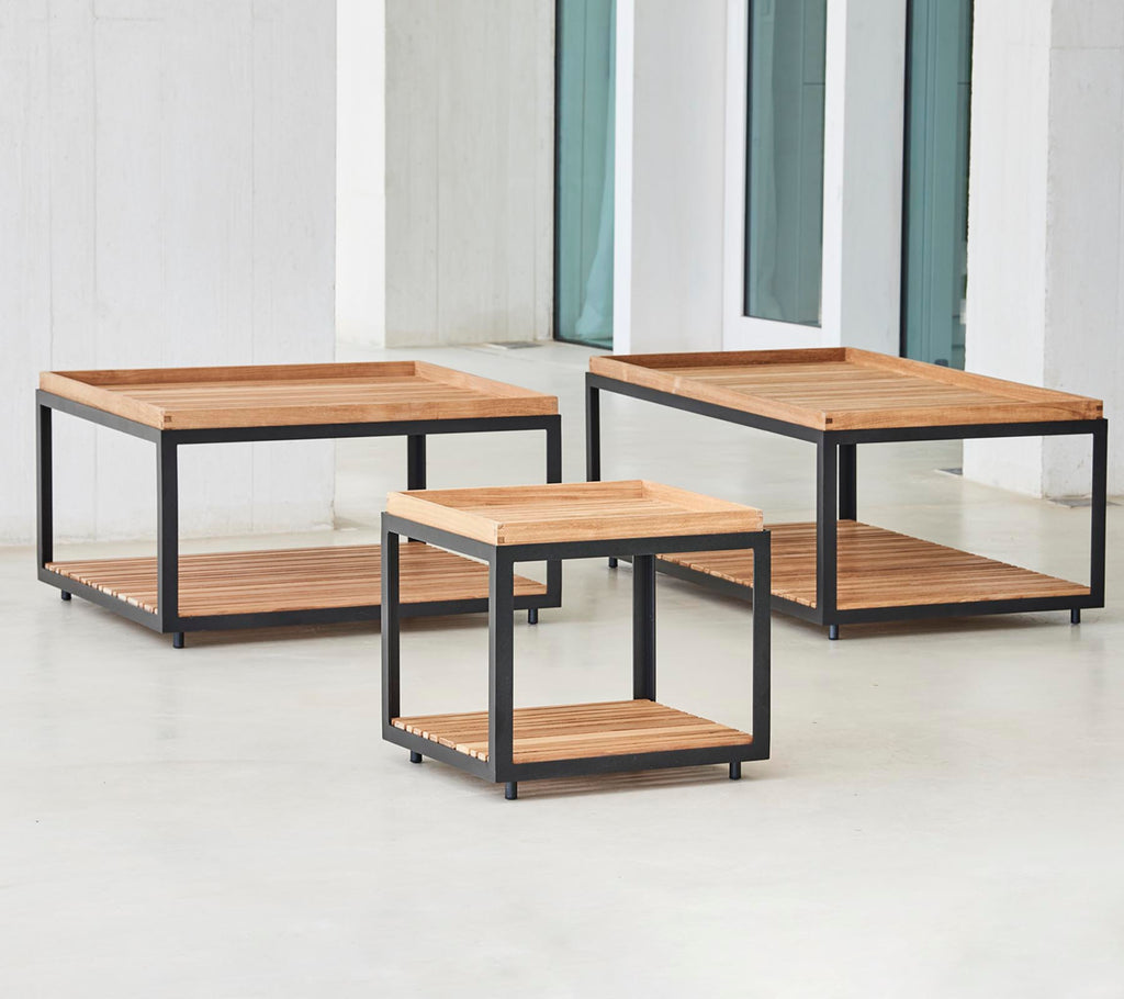 Cane-Line Level Coffee Table Large Table Top 2 (Pcs)