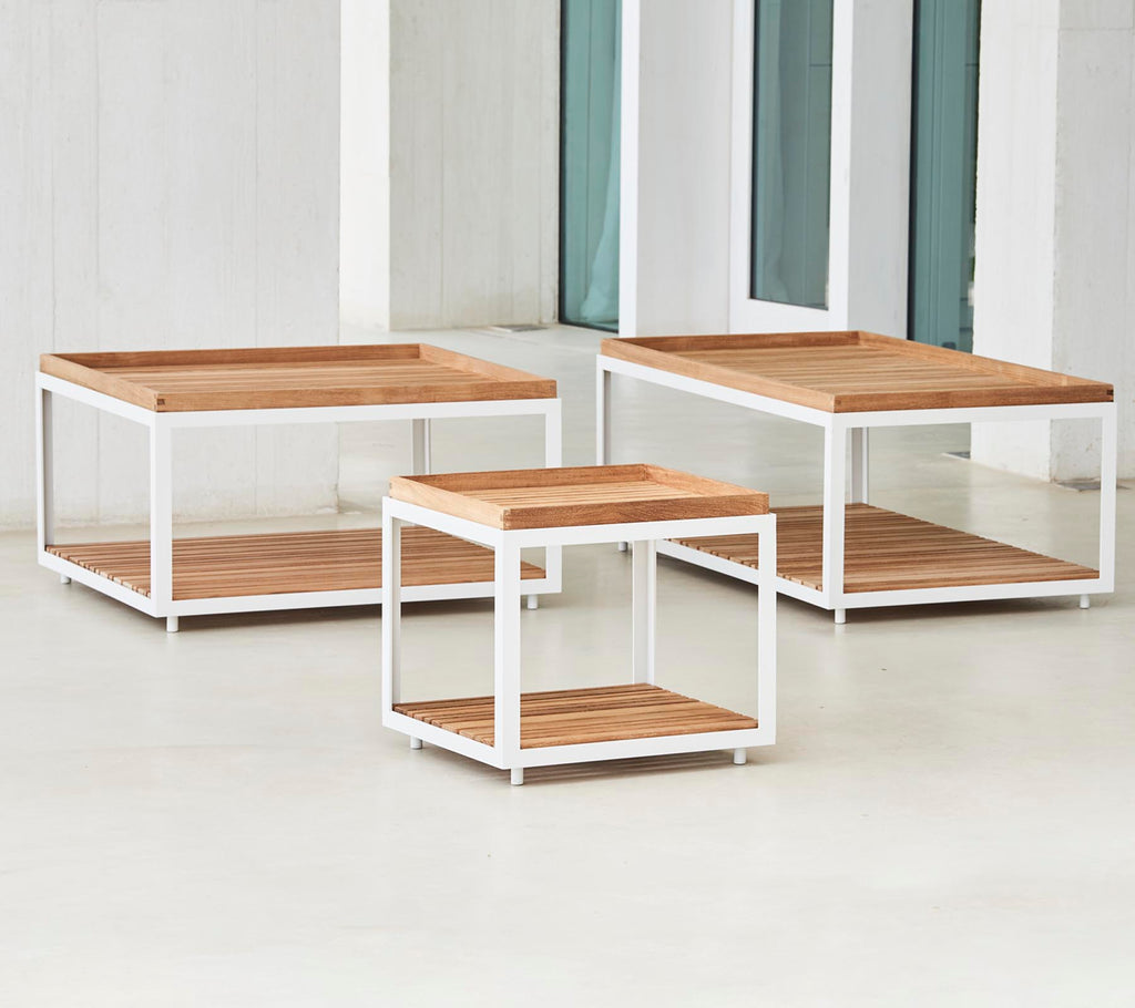 Cane-Line Level Coffee Table Large Table Top 2 (Pcs)