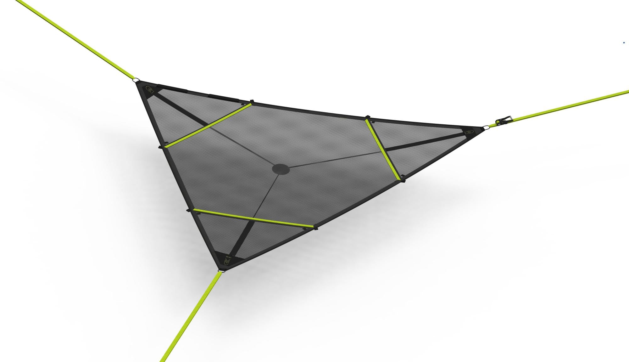 Vivere Levitat Aerial Mat - Neon Green