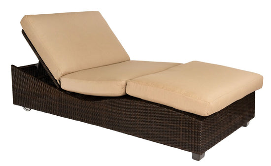 Woodard Montecito / Saddleback Double Chaise Lounge