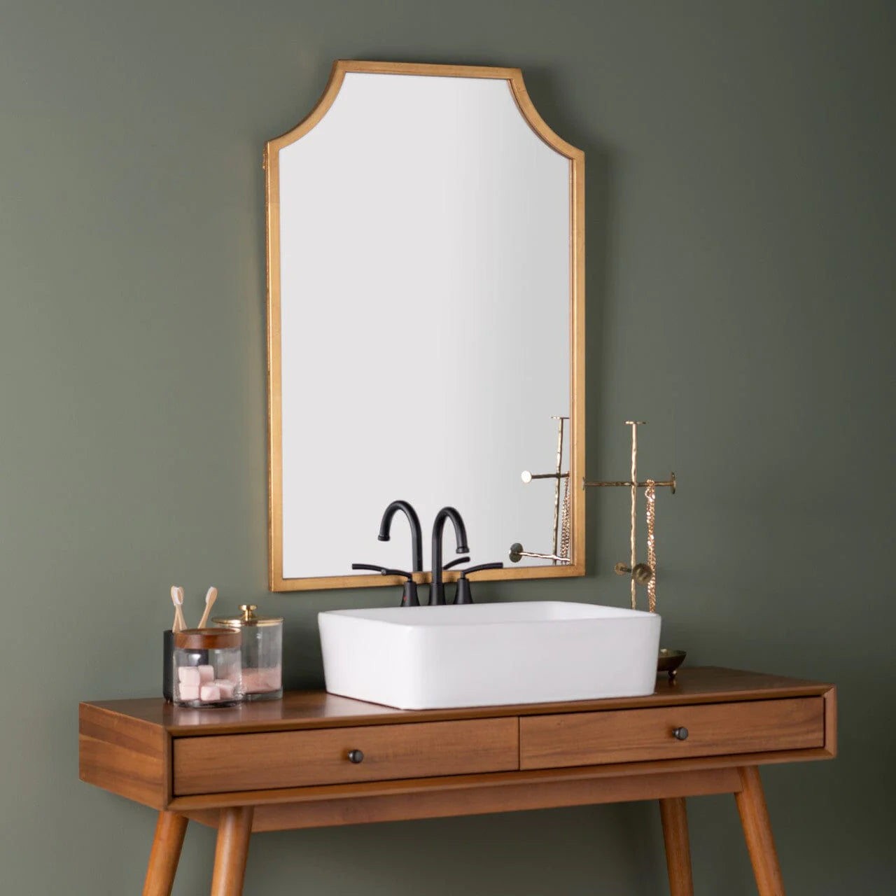 Cooper Classics Simone Gold Wall Mirror