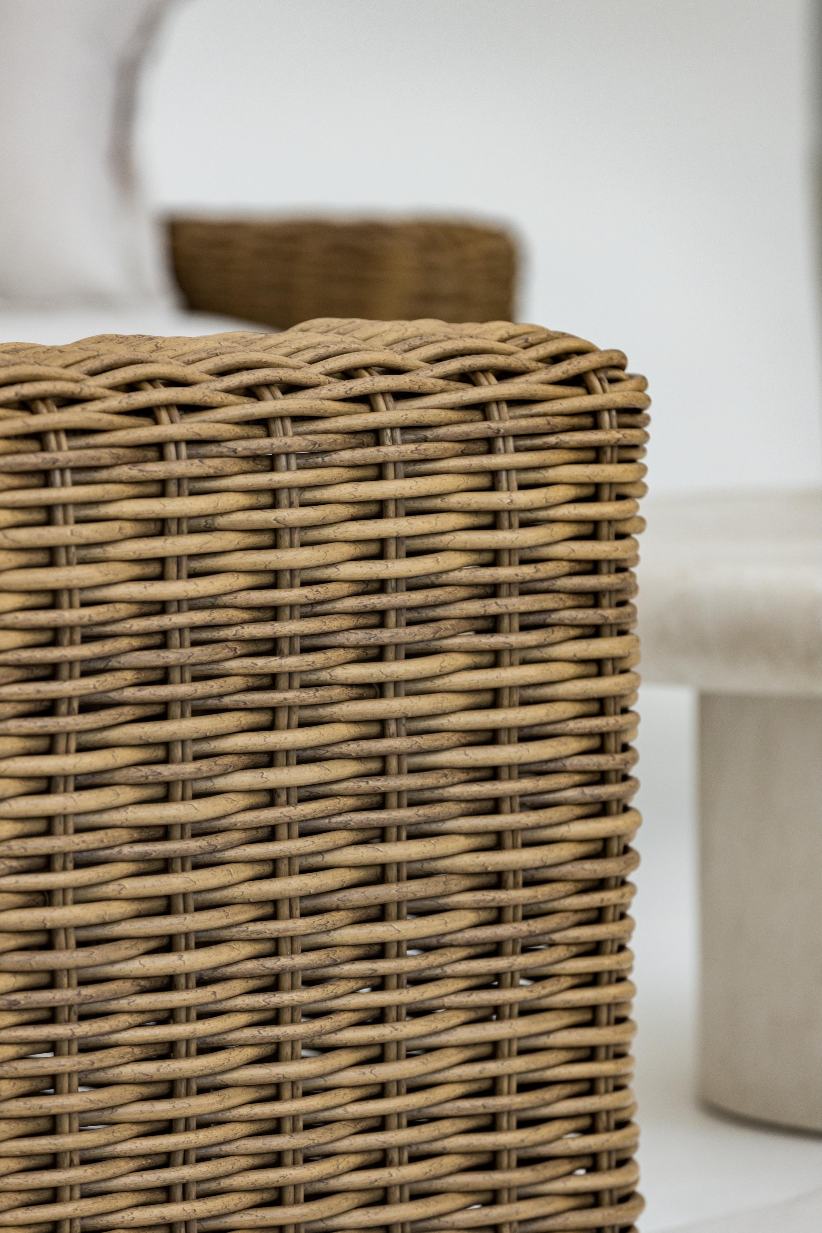 Sunset West Playa Loveseat in Soothe Pearl with Flange Welt