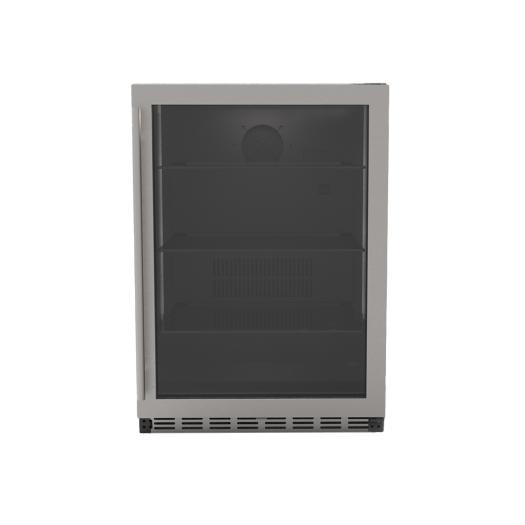 TrueFlame 5.1 Cu. Outdoor Rated Fridge With Glass Door