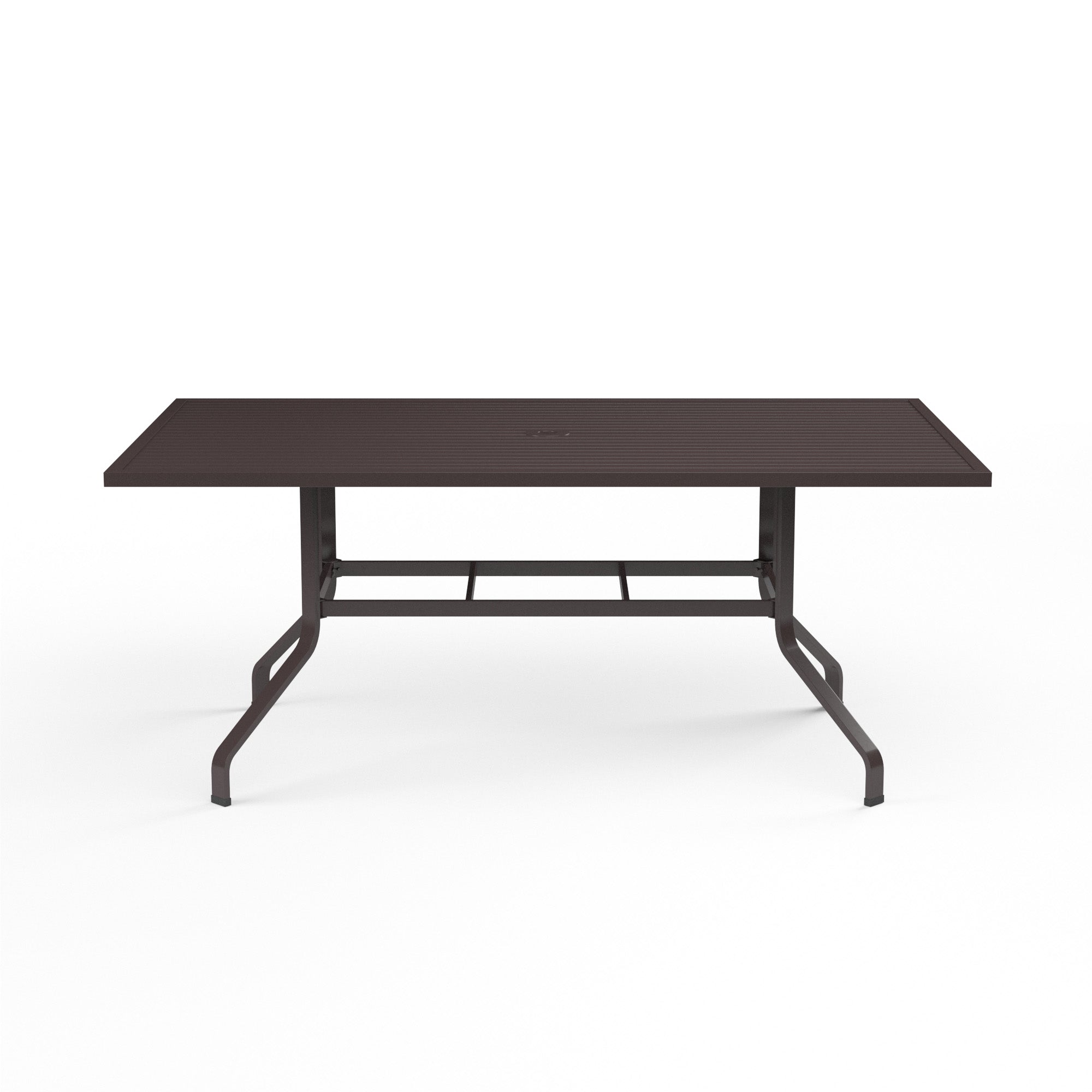 Sunset West La Jolla Aluminum 72" Rectangular Dining Table