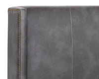 Sunpan Chianti Bed - King - Overcast Grey