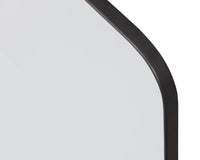 Sunpan Calabasas Floor Mirror in Black / Brass