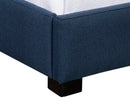 Sunpan Clemonte Bed In Liv Indigo - Queen