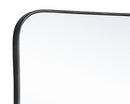 Sunpan Calabasas Wall Mirror in Black / Brass