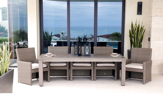 Sunset West Laguna Aluminum 90" Table