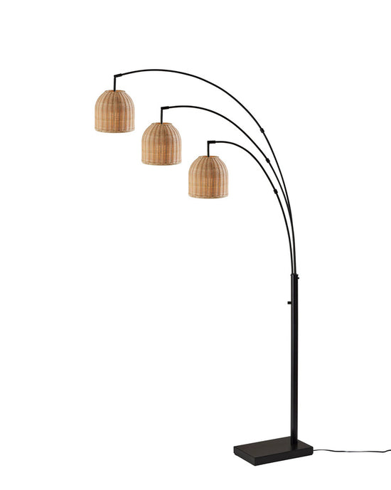 Adesso Bahama 3-Arm Arc Lamp
