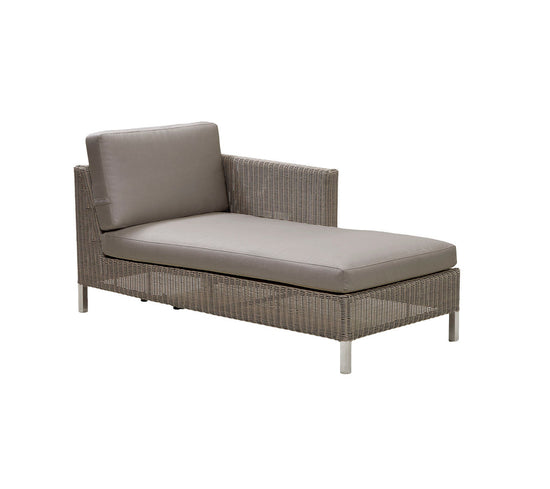 Cane-Line Connect Chaise Lounge Module Sofa Cushion Set