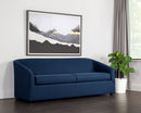 Sunpan Levy Sofa Bed Limelight Oat / Liv Indigo