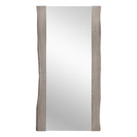 Sunpan Fontana Floor Mirror in Grey / Natural