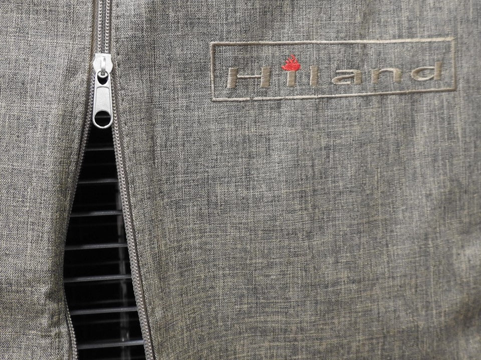 AZ Patio Heaters Square Glass Tube Patio Heater Commercial Cover in Tan / Gray