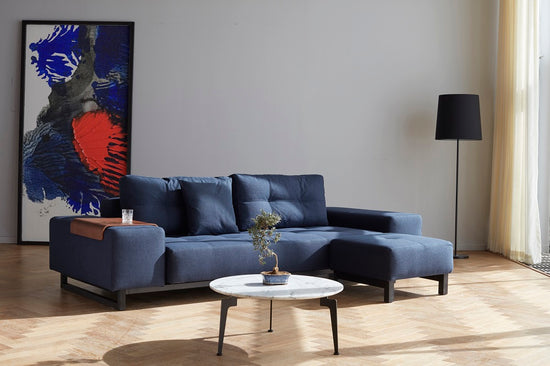 Innovation Living Grand D.E.L. Sofa With Black Wood Legs