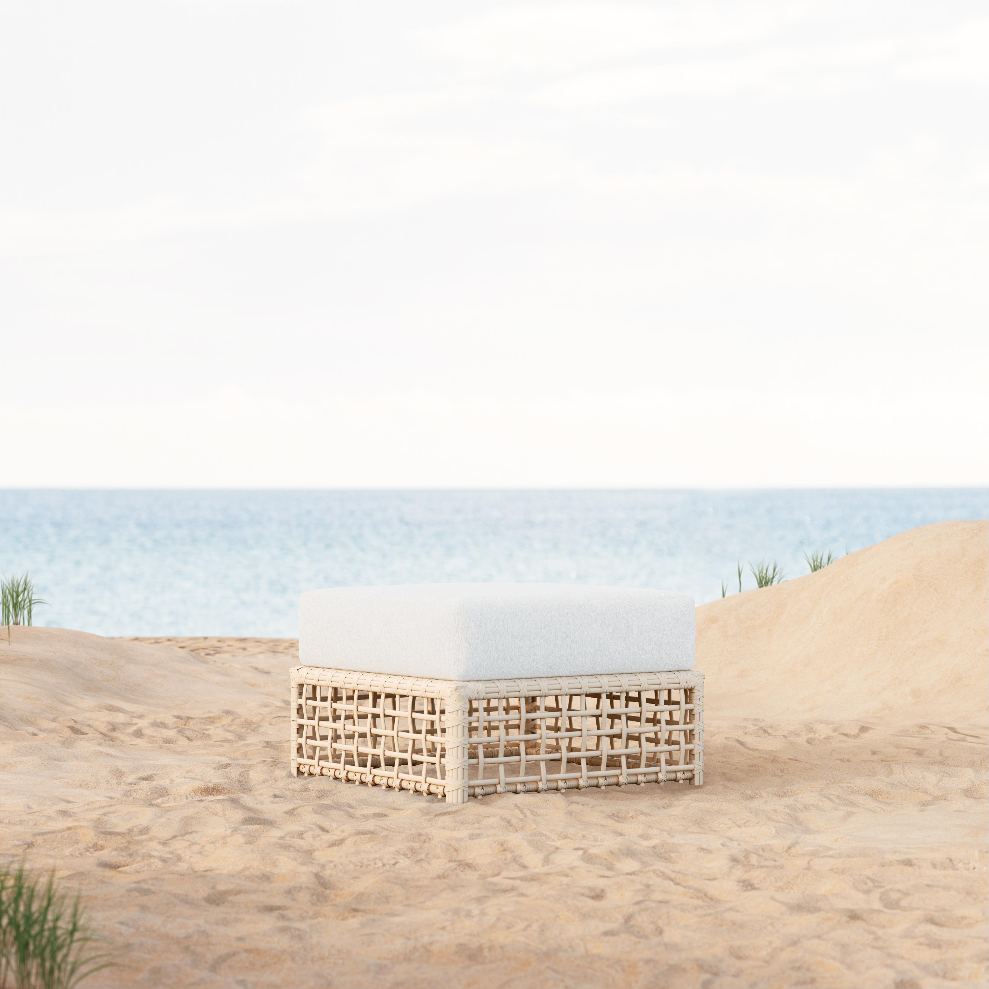 Azzurro Living Kiawah Ottoman