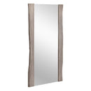 Sunpan Fontana Floor Mirror in Grey / Natural