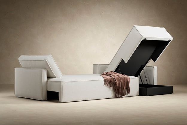 Innovation Living Newilla Sofa Bed Lounger with Slim  Arms