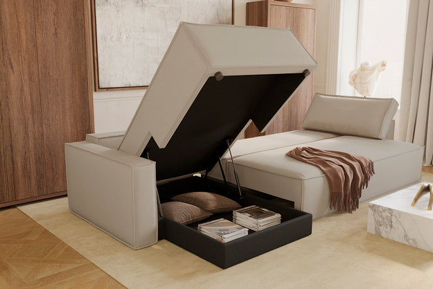 Innovation Living Newilla Sofa Bed Lounger with Standard  Arms