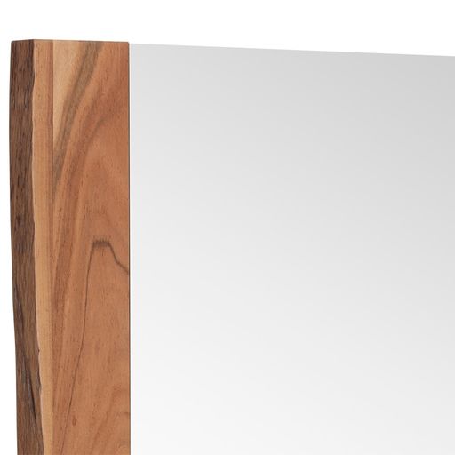 Sunpan Fontana Floor Mirror in Grey / Natural