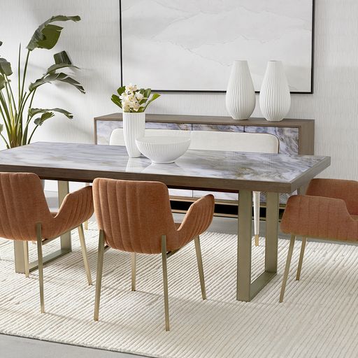 Sunpan Fuentes Dining Table 86''