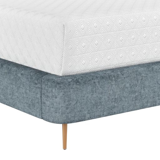 Sunpan Tierra Bed Queen Bergen French Blue / Bergen Taupe