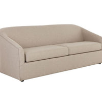 Sunpan Levy Sofa Bed Limelight Oat / Liv Indigo